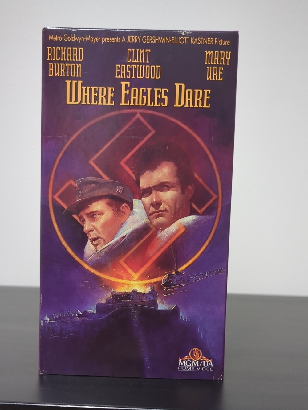 2/$10 Where Eagles Dare - VHS Movie